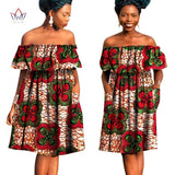 Style Vêtements Femmes Sexy Robe Afrique Bazin Riche Tissu Cire Imprimé - Angel Effect Shop