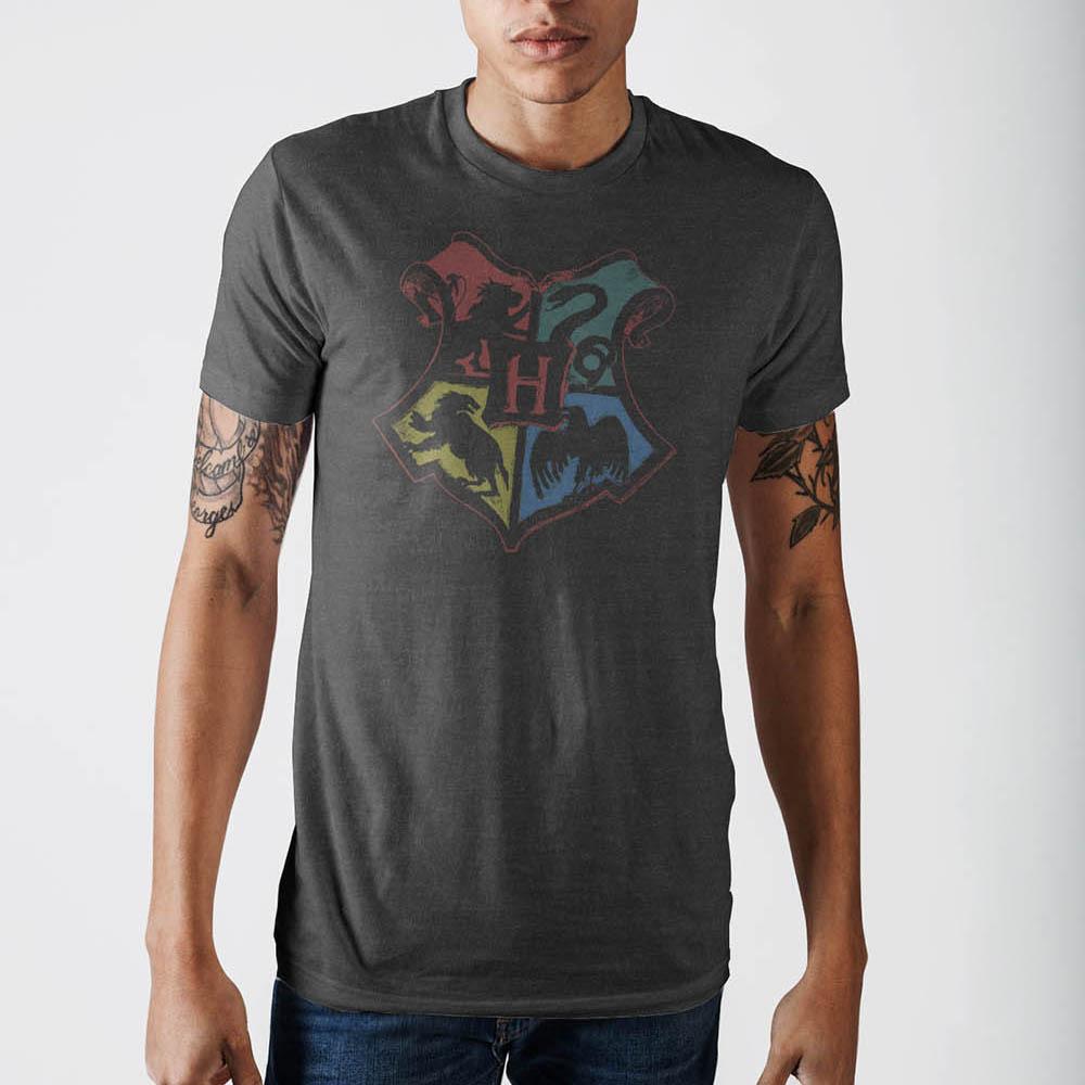 Harry Potter Hogwarts Crest T-Shirt - Angel Effect Shop