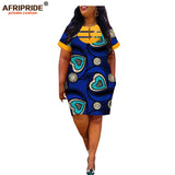Robes Africaines Chic Traditionnelle Courte Moderne femmes été 100% coton - Angel Effect Shop