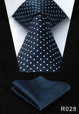 Cravate + Pochette Homme à Pois 100% Soie - Angel Effect Shop